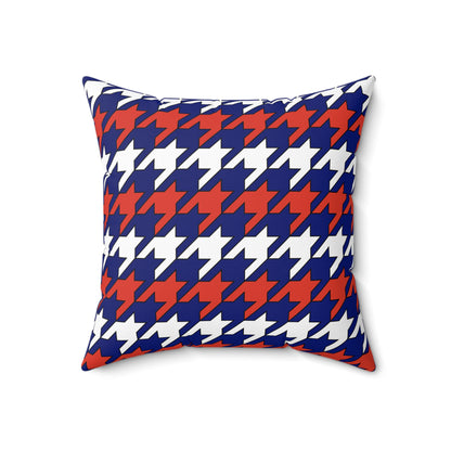 Cabo Verde Retro Houndstooth Cushion Pillow