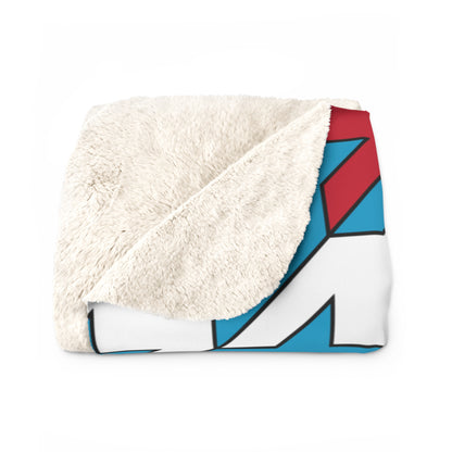 Tuvalu Retro Houndstooth Blanket Throw