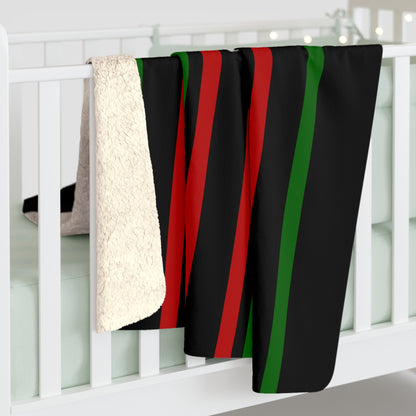 Kenya Retro Stripes Blanket Throw