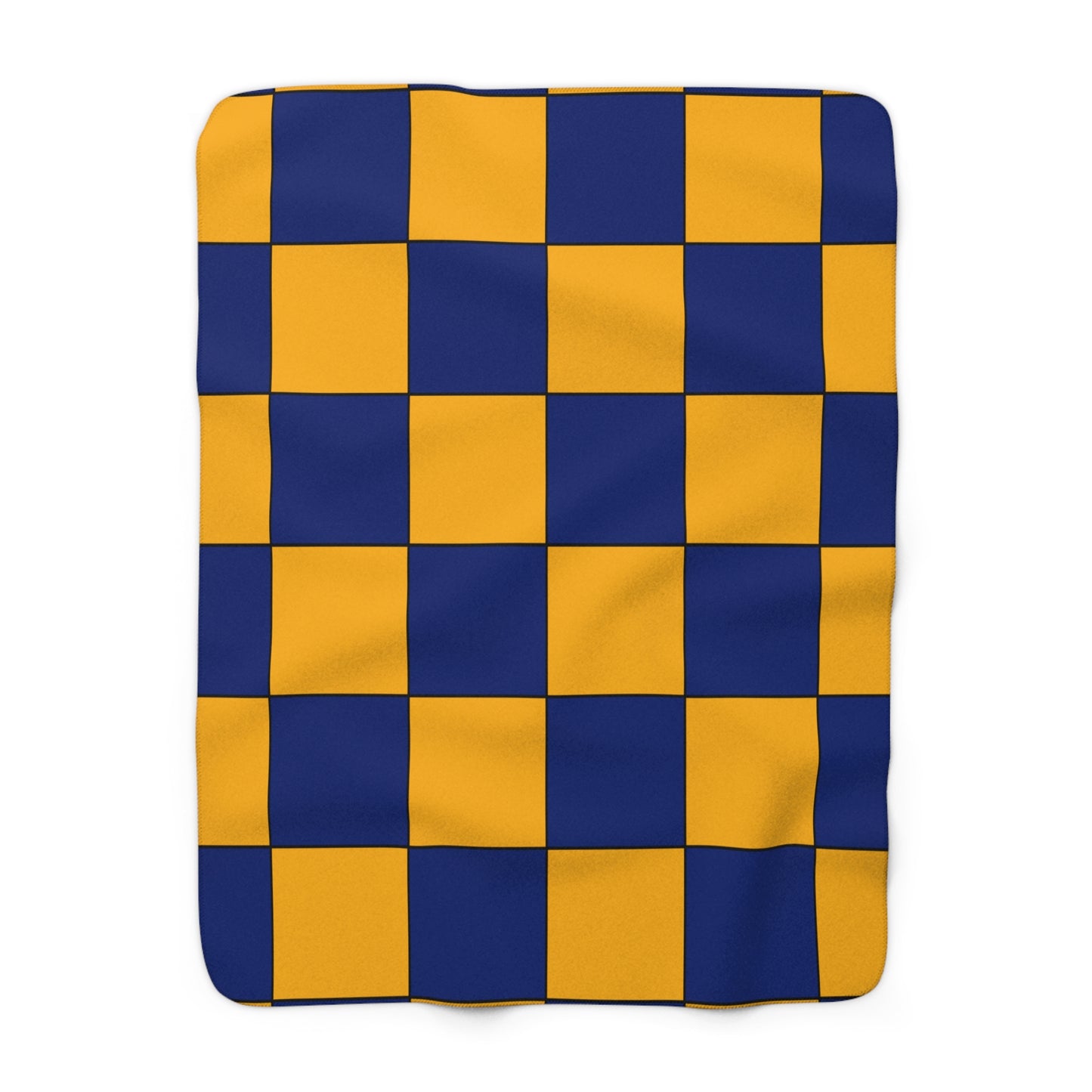 Nauru Retro Check Blanket Throw