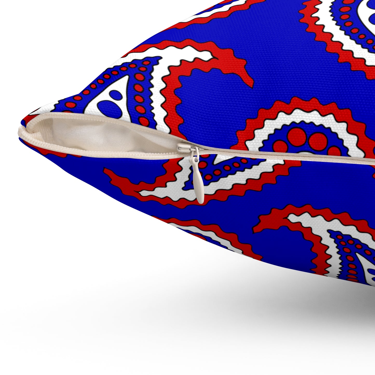 Slovenia Retro Paisley Cushion Pillow