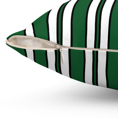 Saudi Arabia Retro Stripes Cushion Pillow