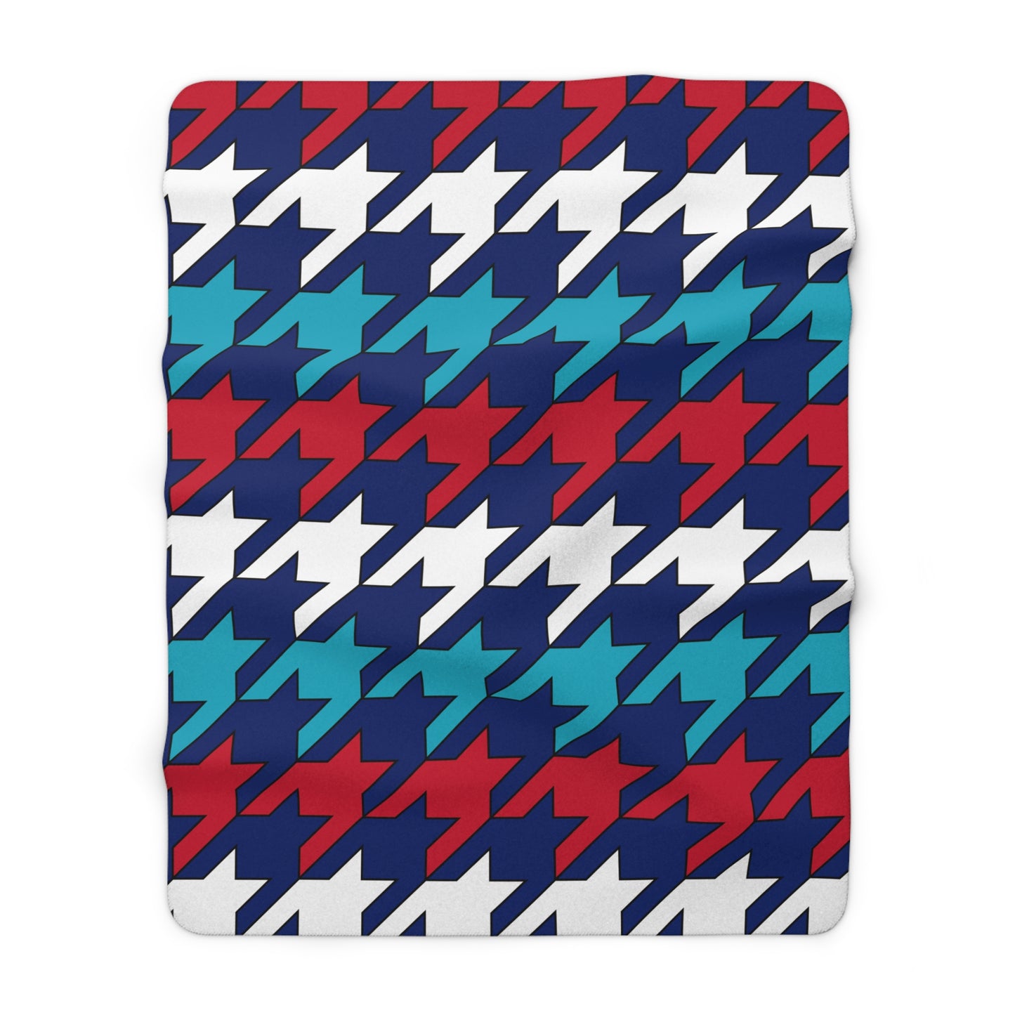 Montserrat Retro Houndstooth Blanket Throw