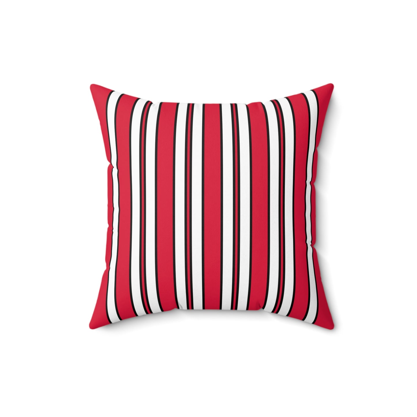 Poland Retro Stripes Cushion Pillow