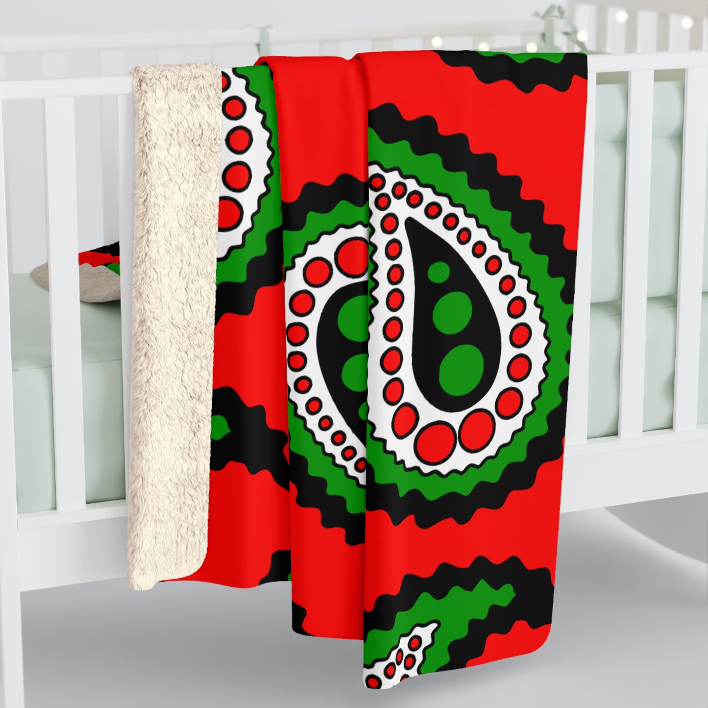 Jordan Retro Paisley Blanket Throw