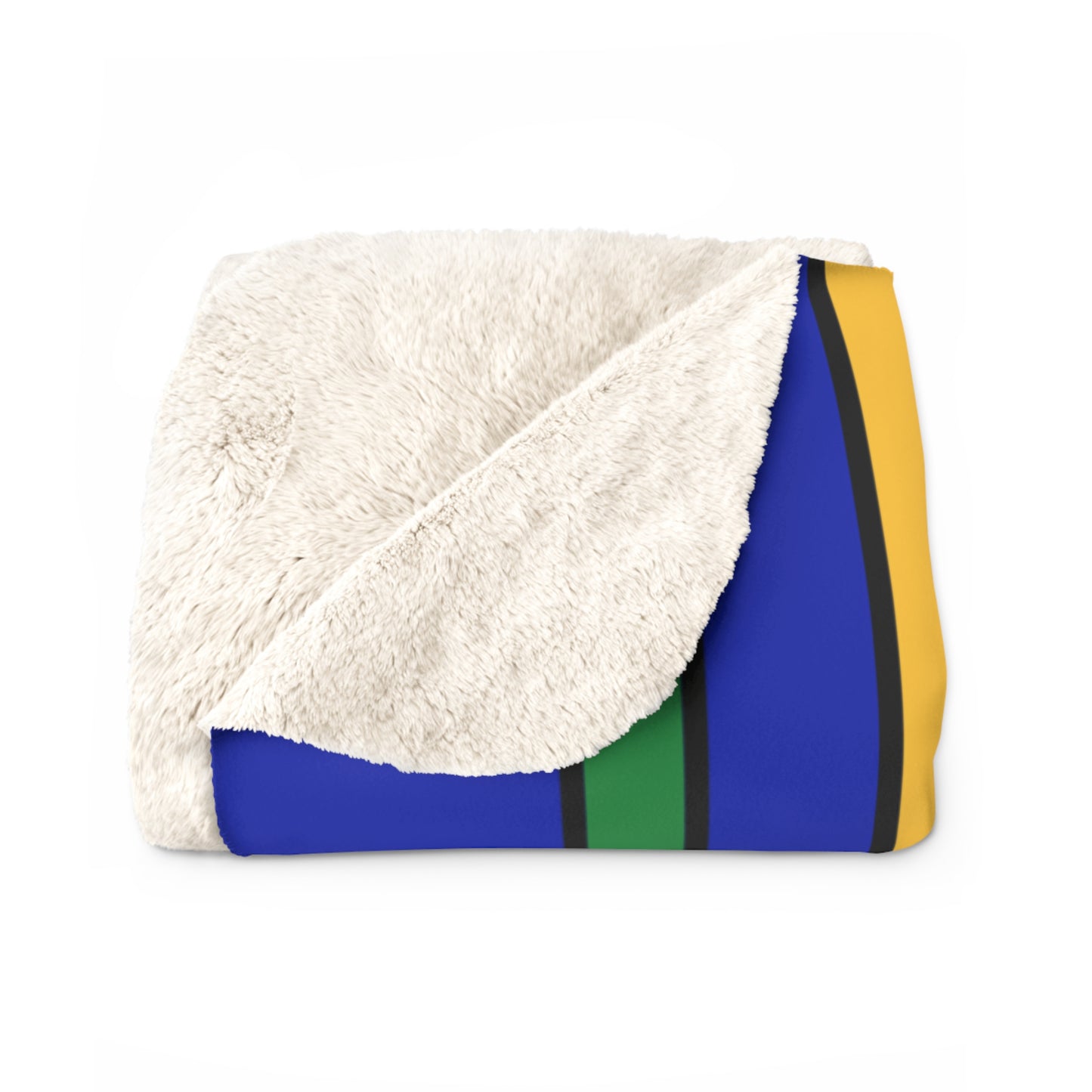 Christmas Island Retro Stripes Blanket Throw