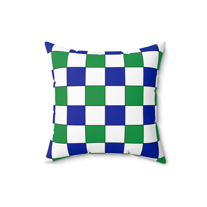 Lesotho Retro Check Cushion Pillow