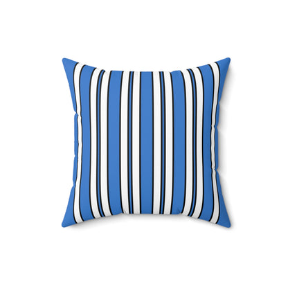 Antarctica Retro Stripes Cushion Pillow