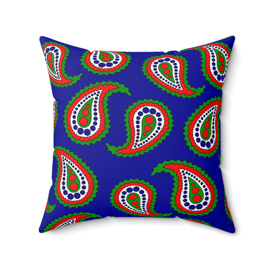 Gambia Retro Paisley Cushion Pillow