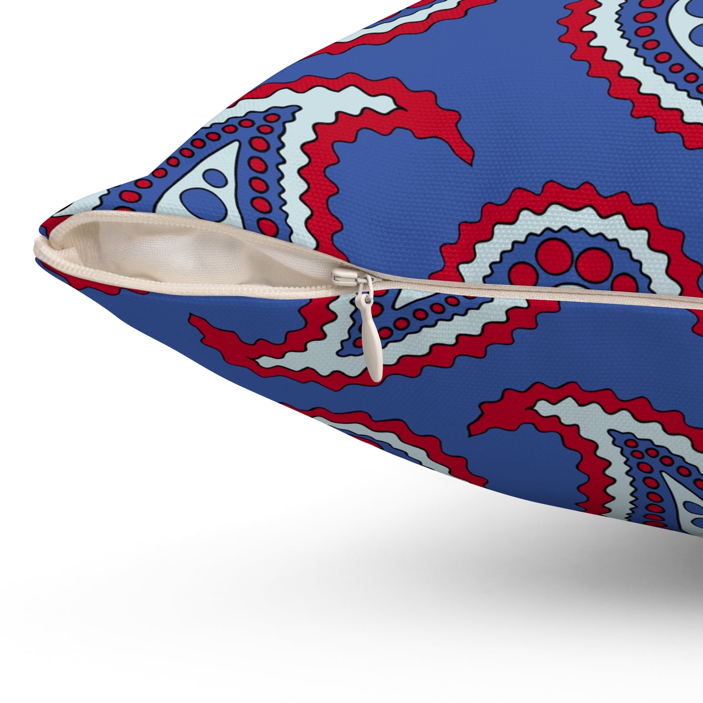 Guam Retro Paisley Cushion Pillow
