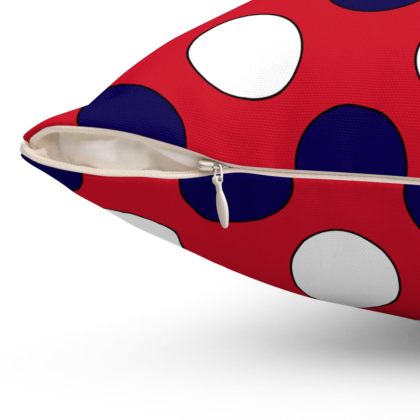 Bermuda Retro Polka Dots Cushion Pillow