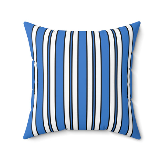 Antarctica Retro Stripes Cushion Pillow