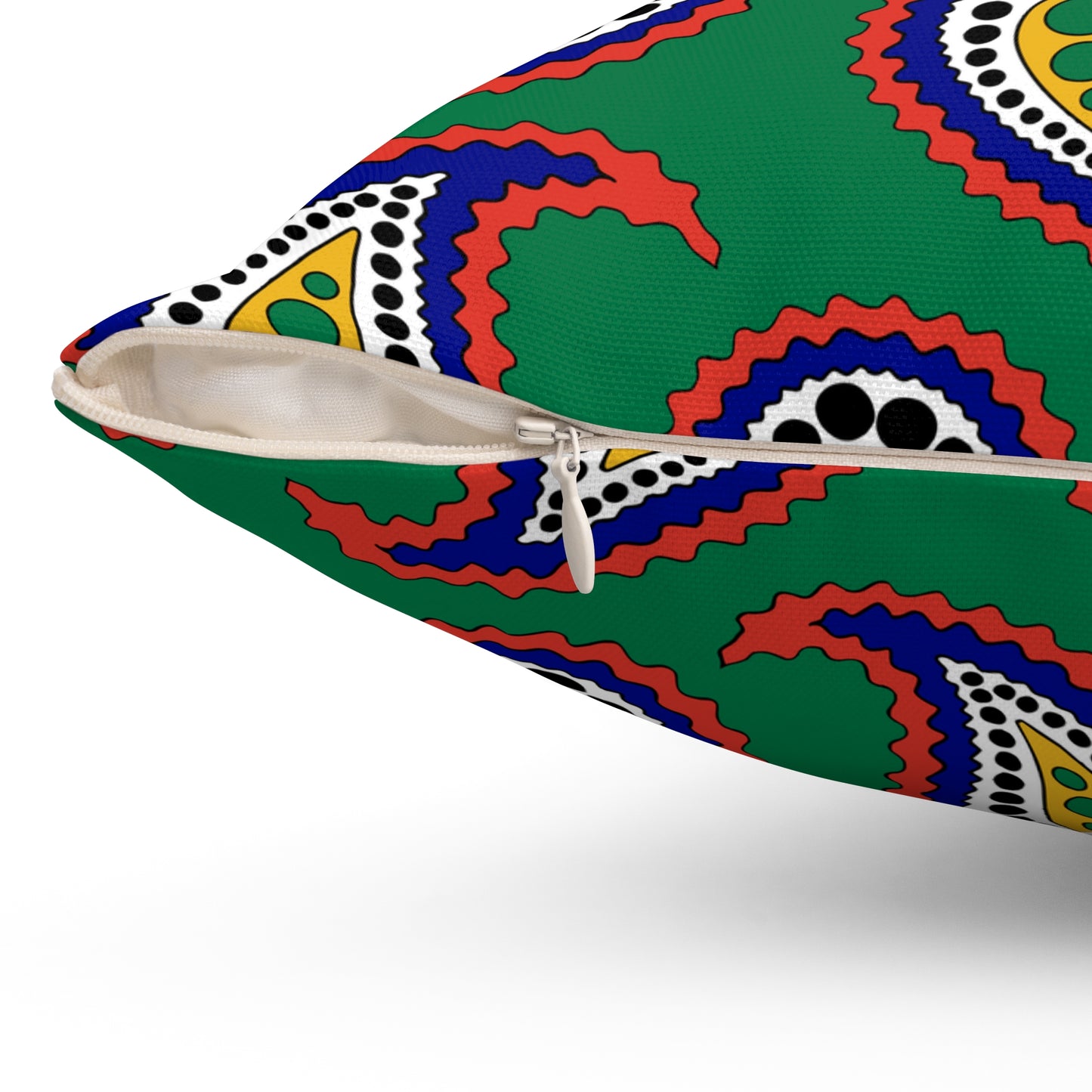 South Africa Retro Paisley Cushion Pillow