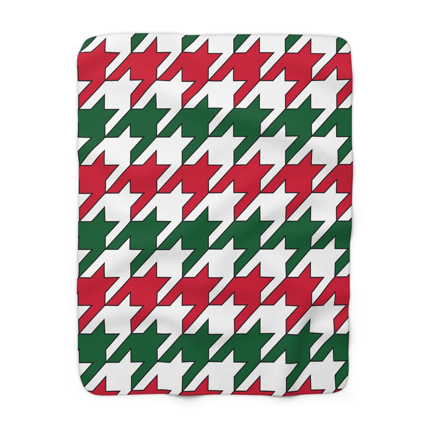 Algeria Retro Houndstooth Blanket Throw