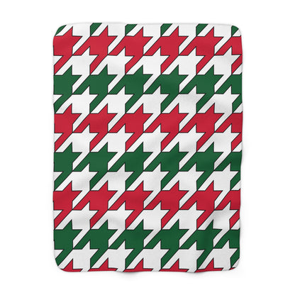 Algeria Retro Houndstooth Blanket Throw