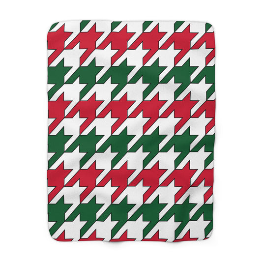 Algeria Retro Houndstooth Blanket Throw
