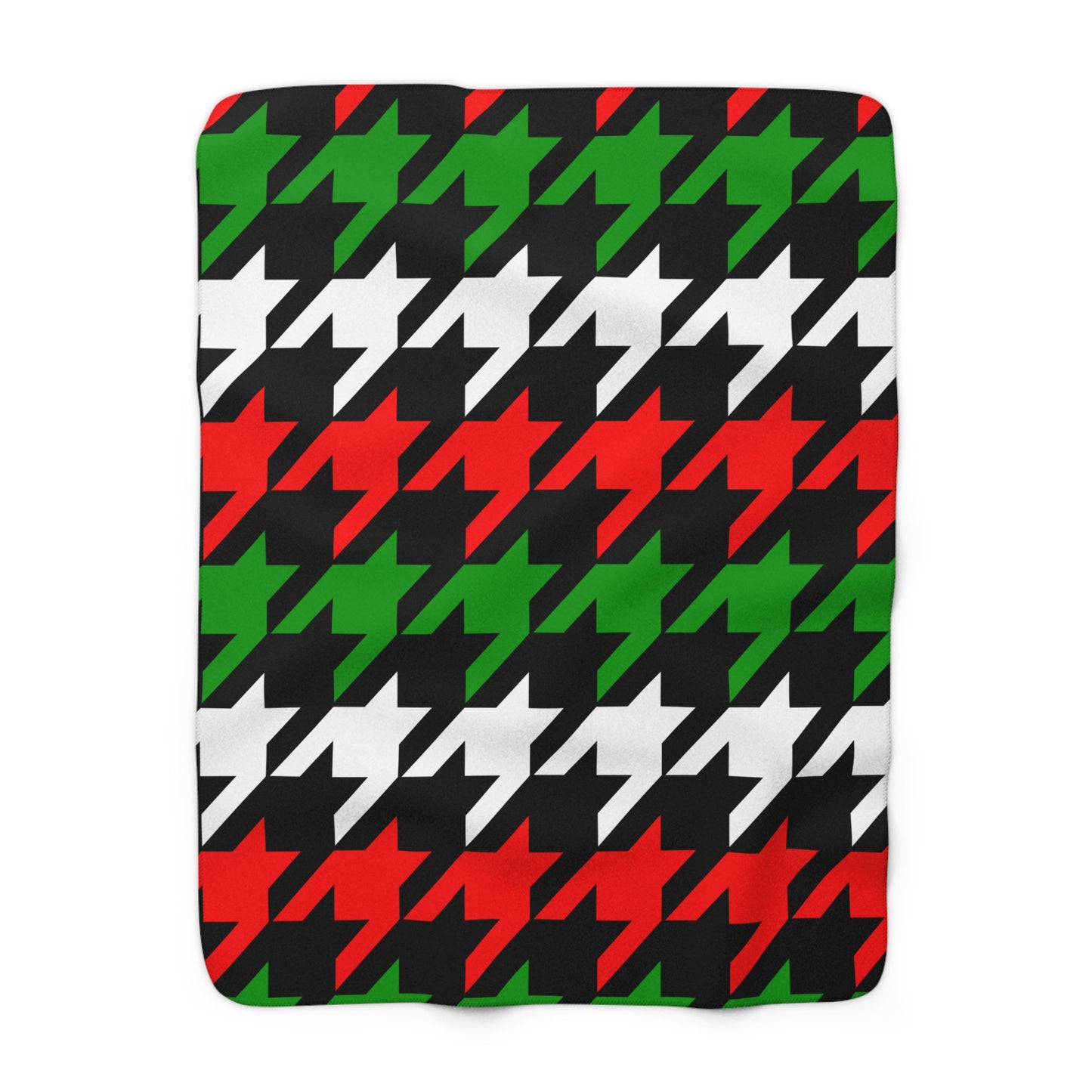 Sudan Retro Houndstooth Blanket Throw