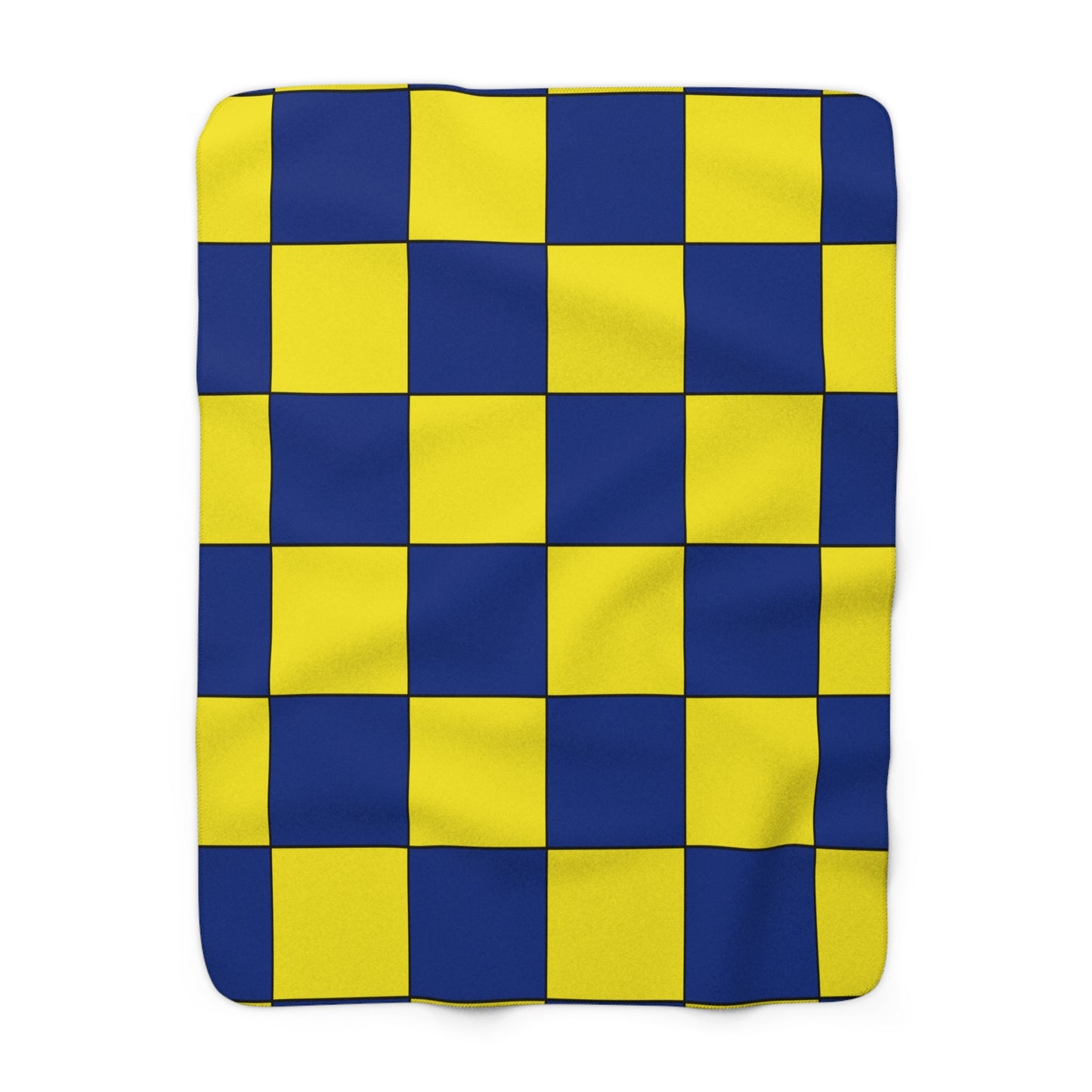 Curacao Retro Check Blanket Throw