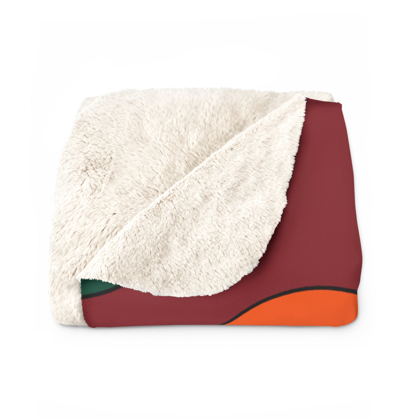 Sri Lanka Retro Polka Dots Blanket Throw