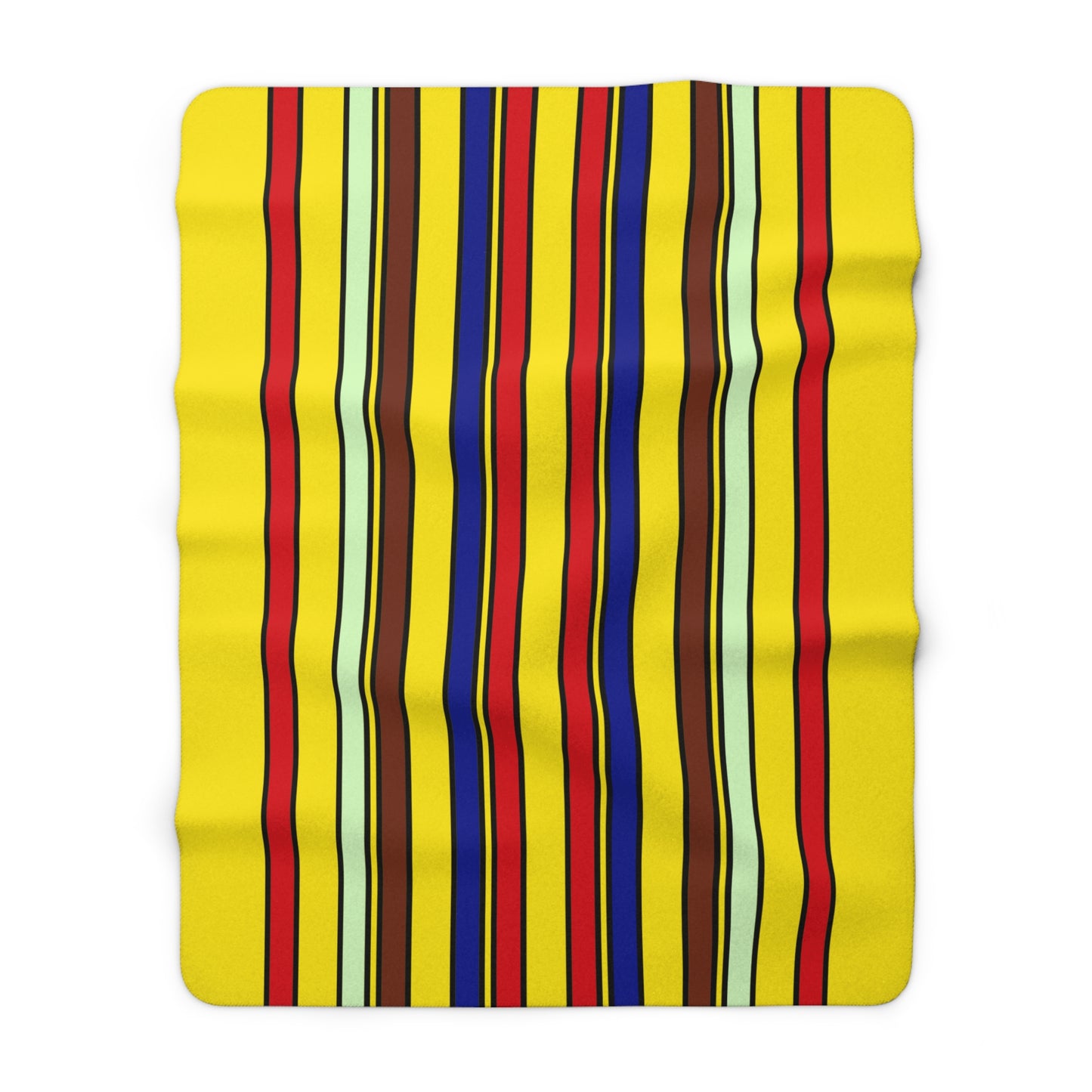 Ecuador Retro Stripes Blanket Throw