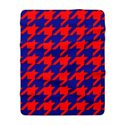 Taiwan Retro Houndstooth Blanket Throw
