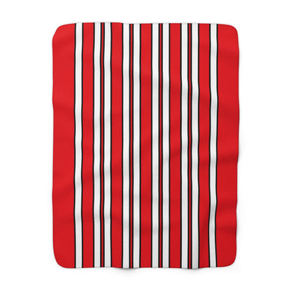 Tunisia Retro Stripes Blanket Throw
