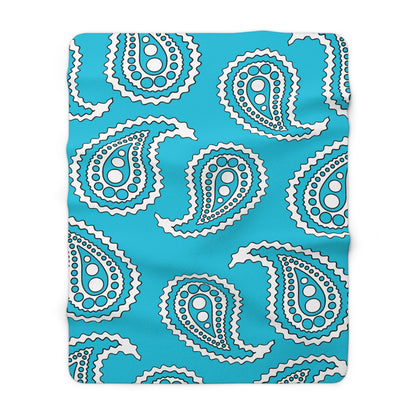 Honduras Retro Paisley Blanket Throw