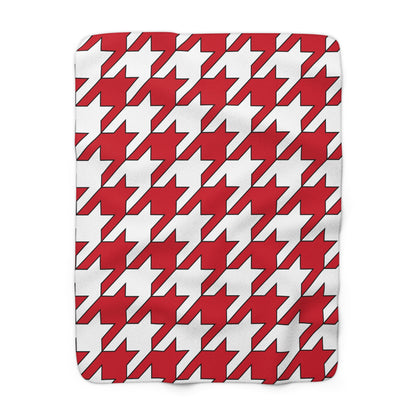 Bahrain Retro Houndstooth Blanket Throw