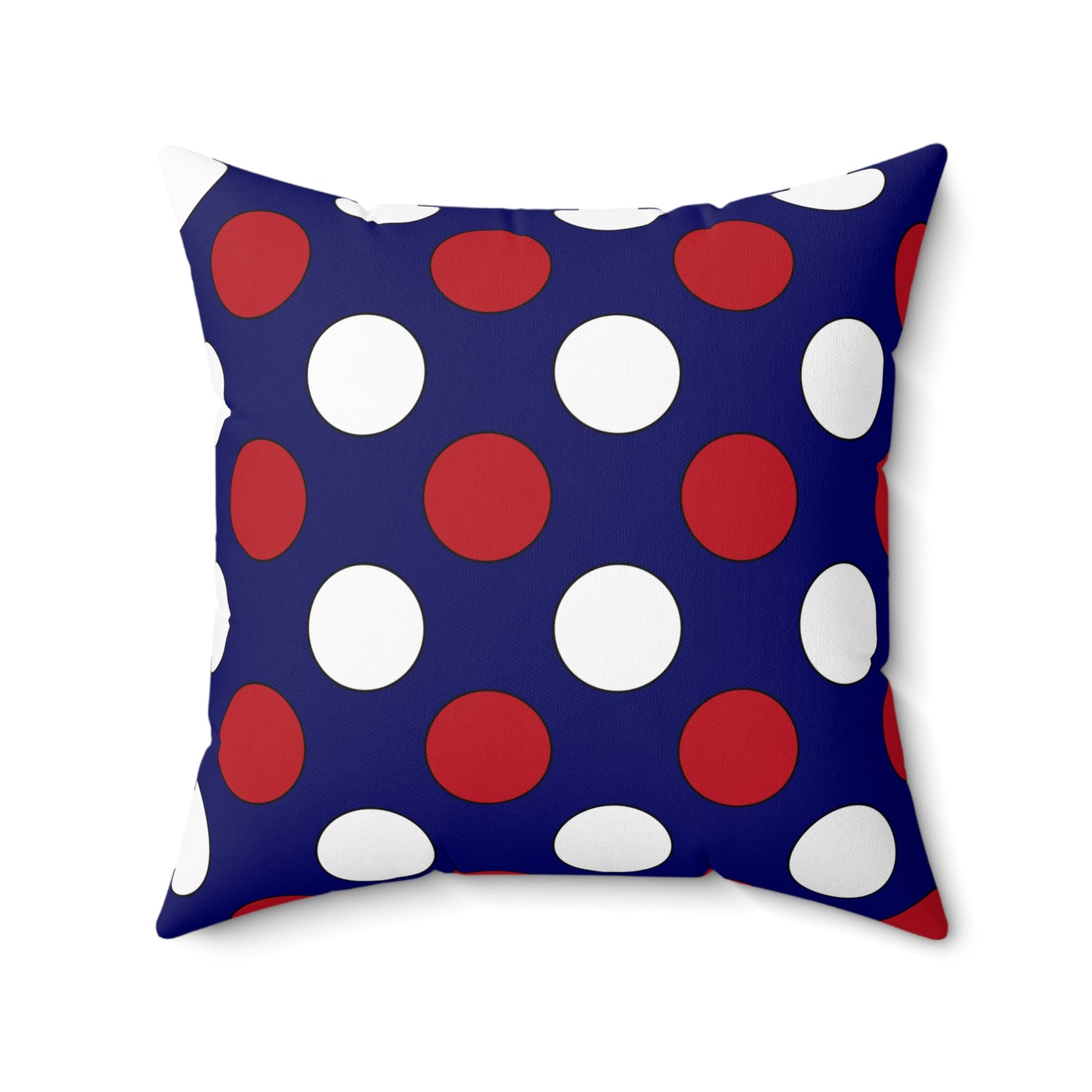 American Samoa Retro Polka Dots Cushion Pillow