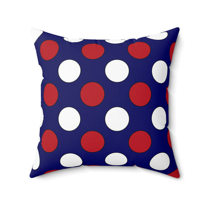 American Samoa Retro Polka Dots Cushion Pillow