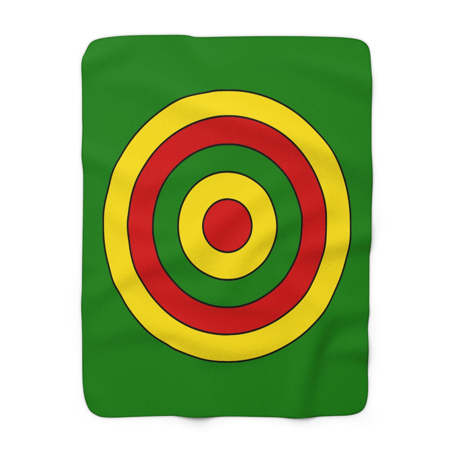 Togo Retro Target Blanket Throw