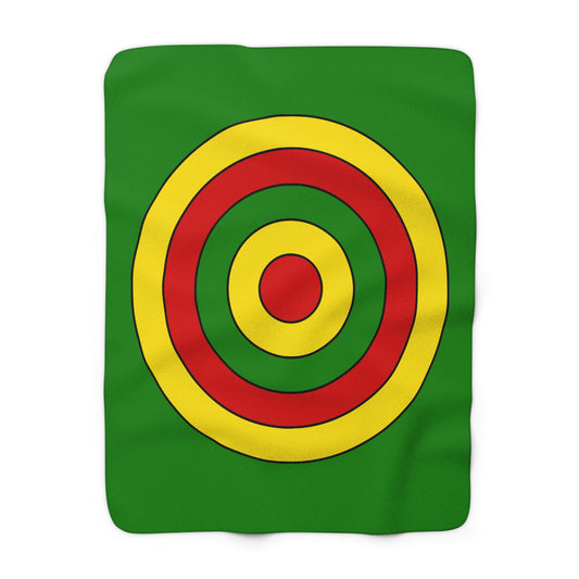 Togo Retro Target Blanket Throw