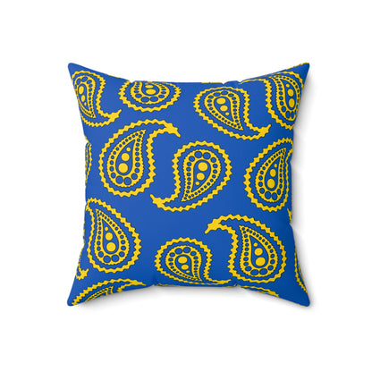 Ukraine Retro Paisley Cushion Pillow