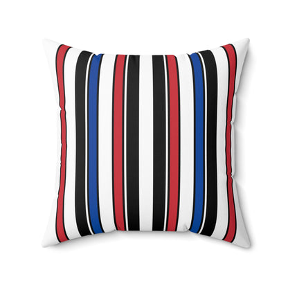 Republic Of Korea Retro Stripes Cushion Pillow