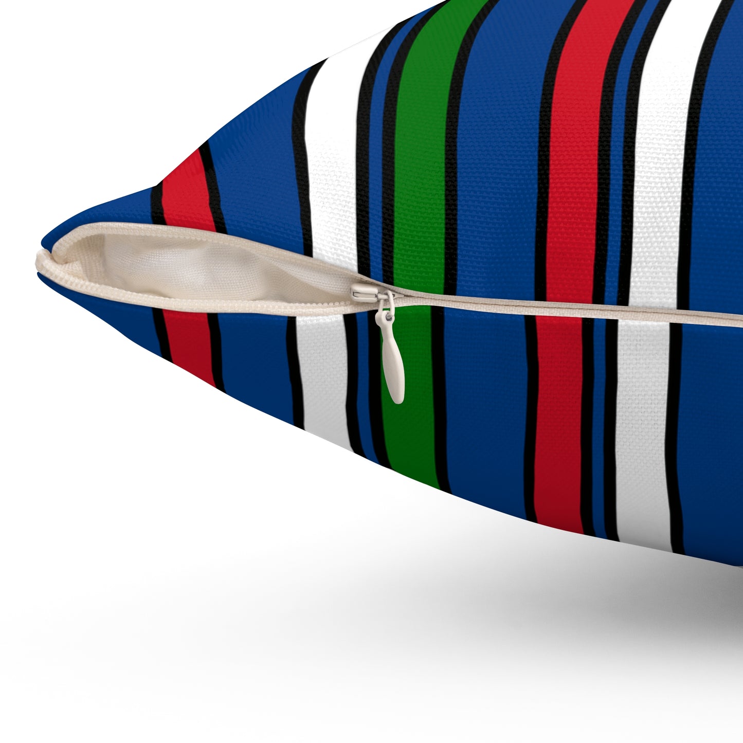 Belize Retro Stripes Cushion Pillow