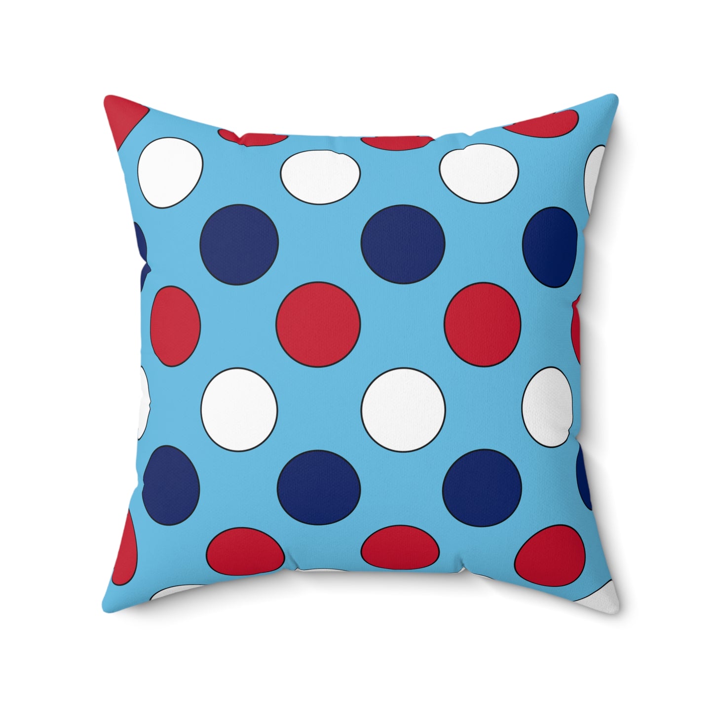Fiji Retro Polka Dots Cushion Pillow