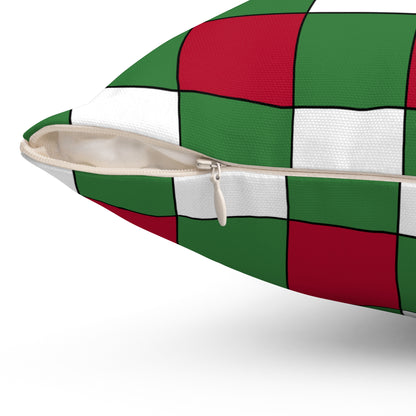 Suriname Retro Check Cushion Pillow