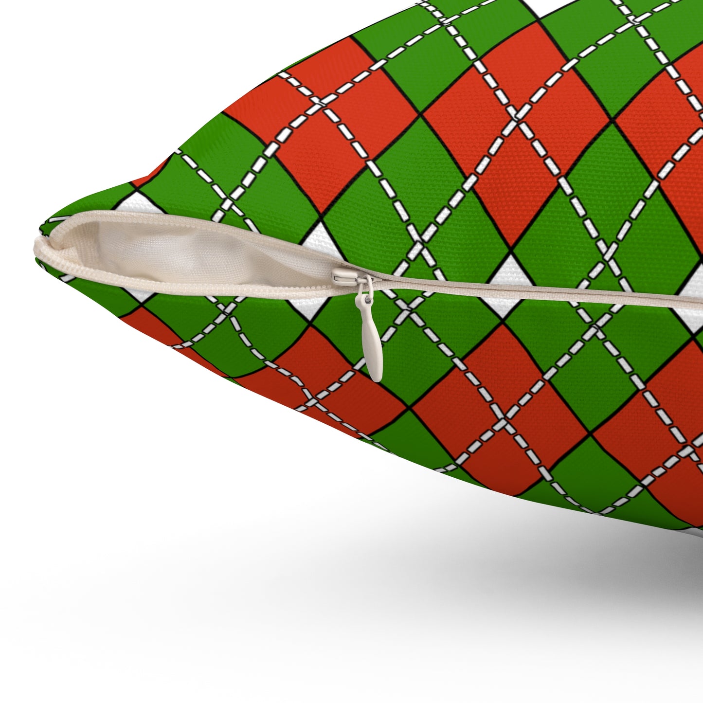 Hungary Retro Argyle Cushion Pillow