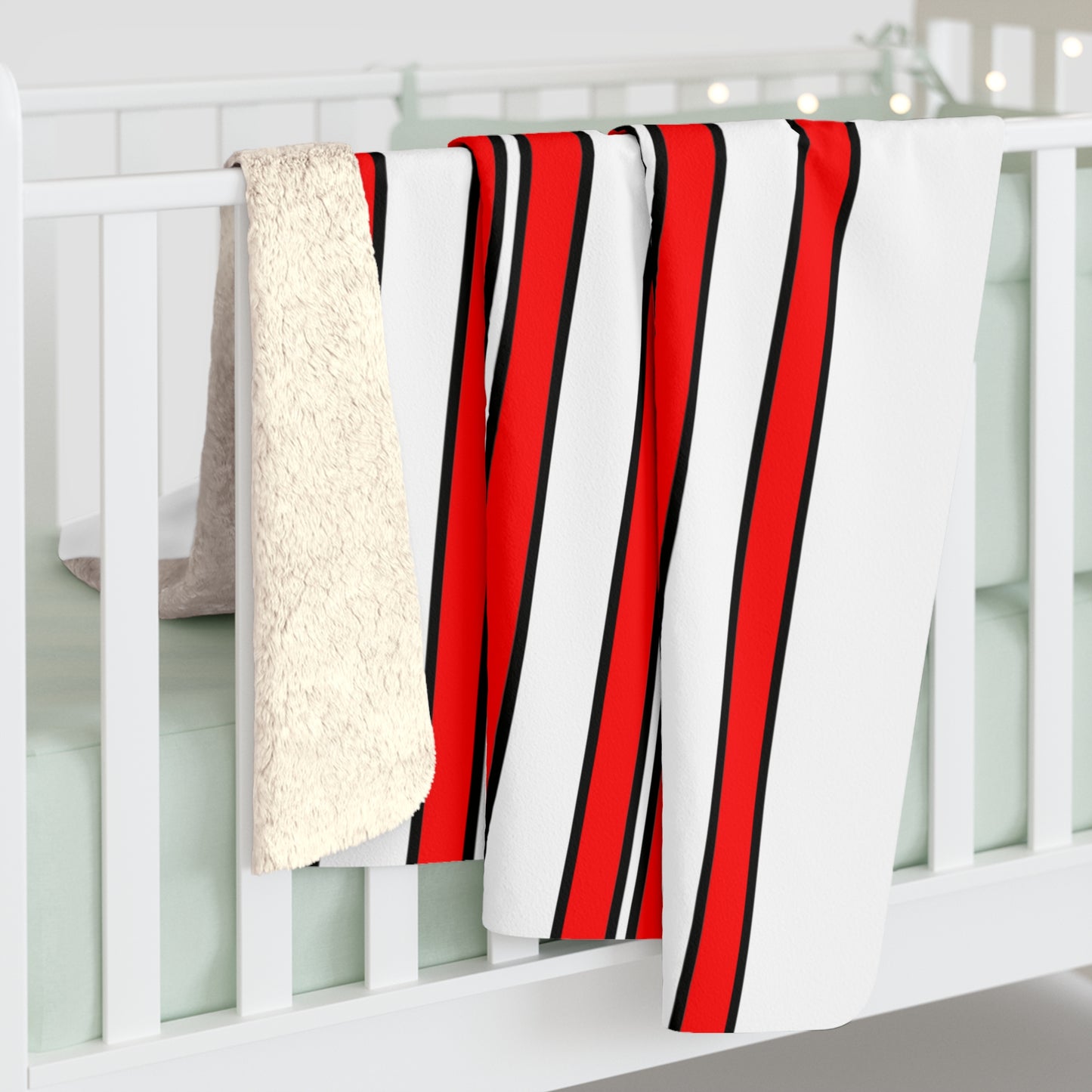 Georgia Retro Stripes Blanket Throw