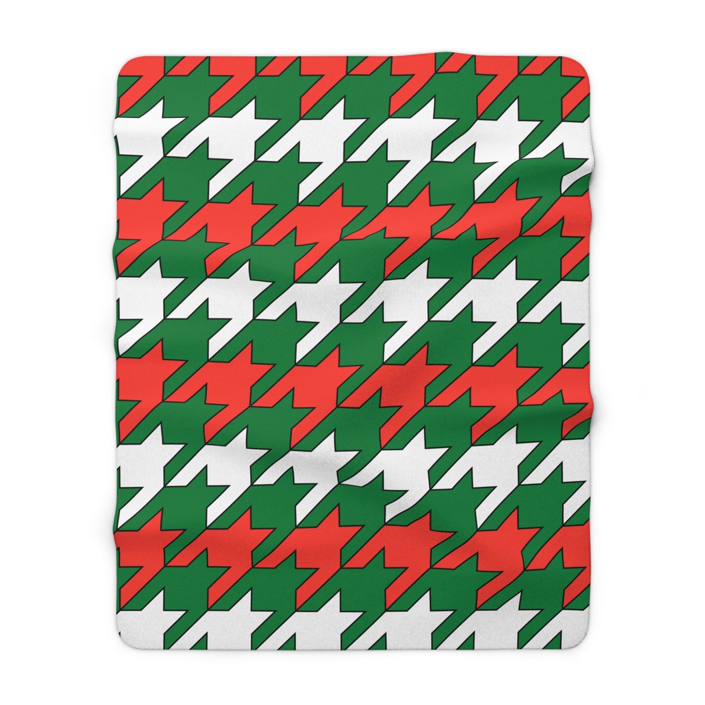 Madagascar Retro Houndstooth Blanket Throw
