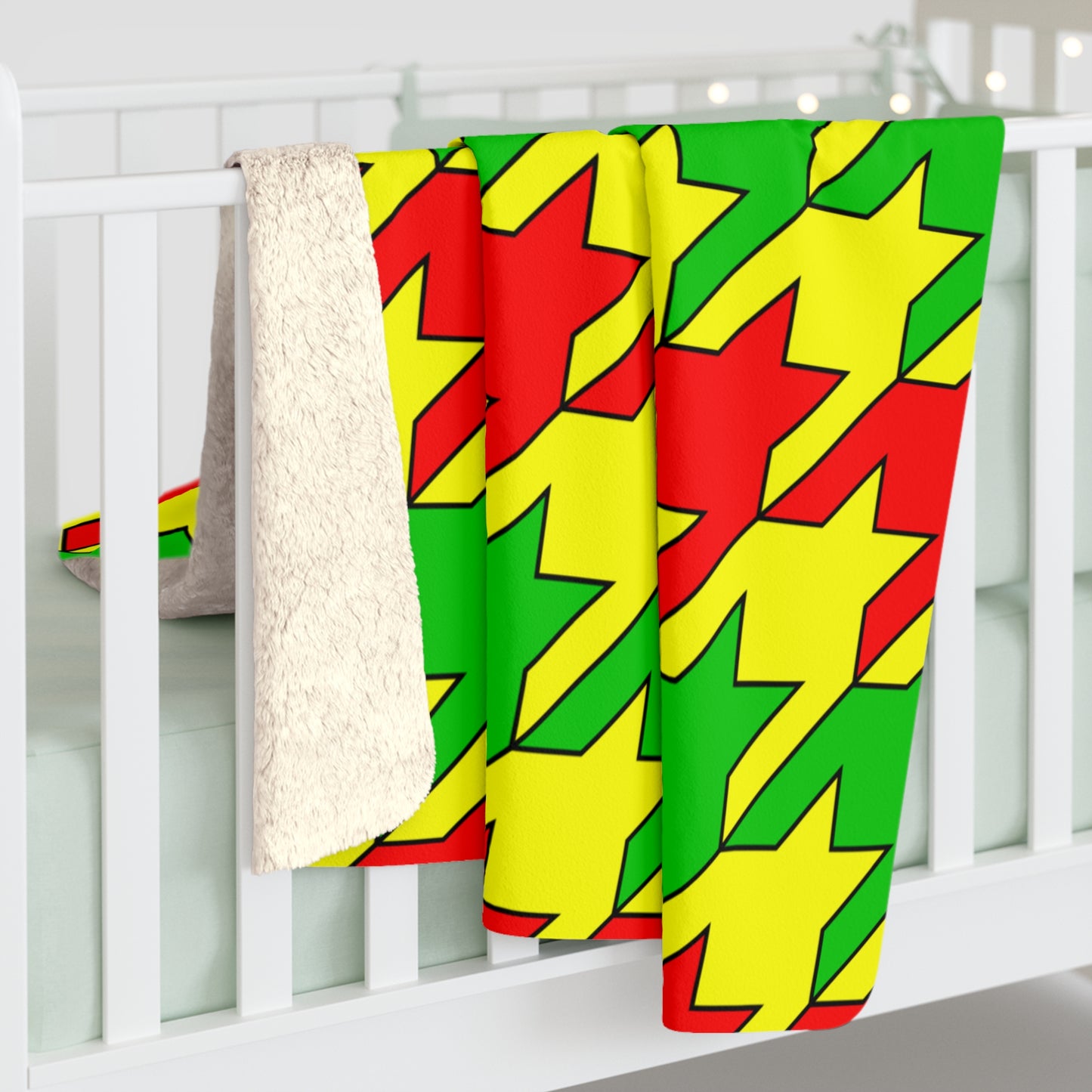 Congo Retro Houndstooth Blanket Throw