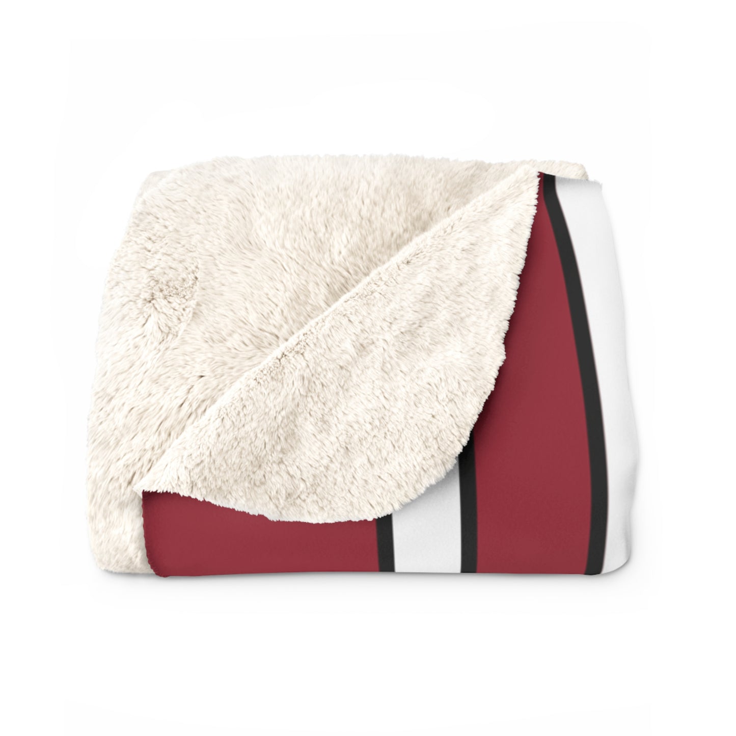 Latvia Retro Stripes Blanket Throw