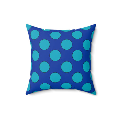 Pacific Islands Retro Polka Dots Cushion Pillow