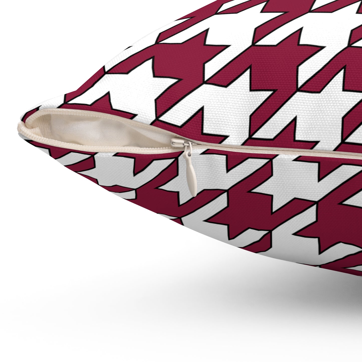 Qatar Retro Houndstooth Cushion Pillow