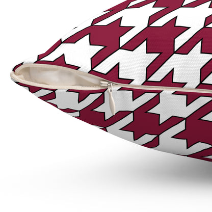 Qatar Retro Houndstooth Cushion Pillow