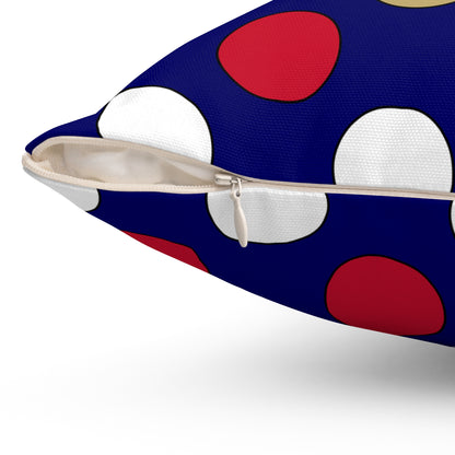 Saint Helena Retro Polka Dots Cushion Pillow