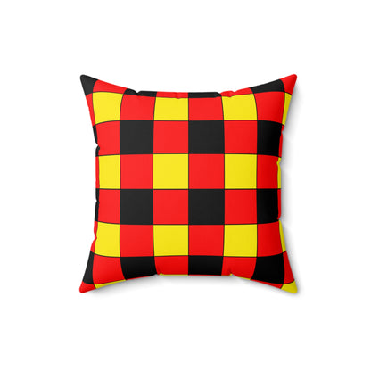 Angola Retro Check Cushion Pillow