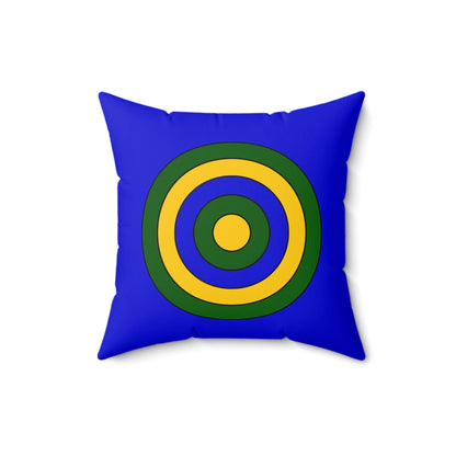Solomon Islands Retro Target Cushion Pillow