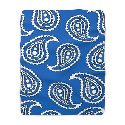 Scotland Retro Paisley Blanket Throw