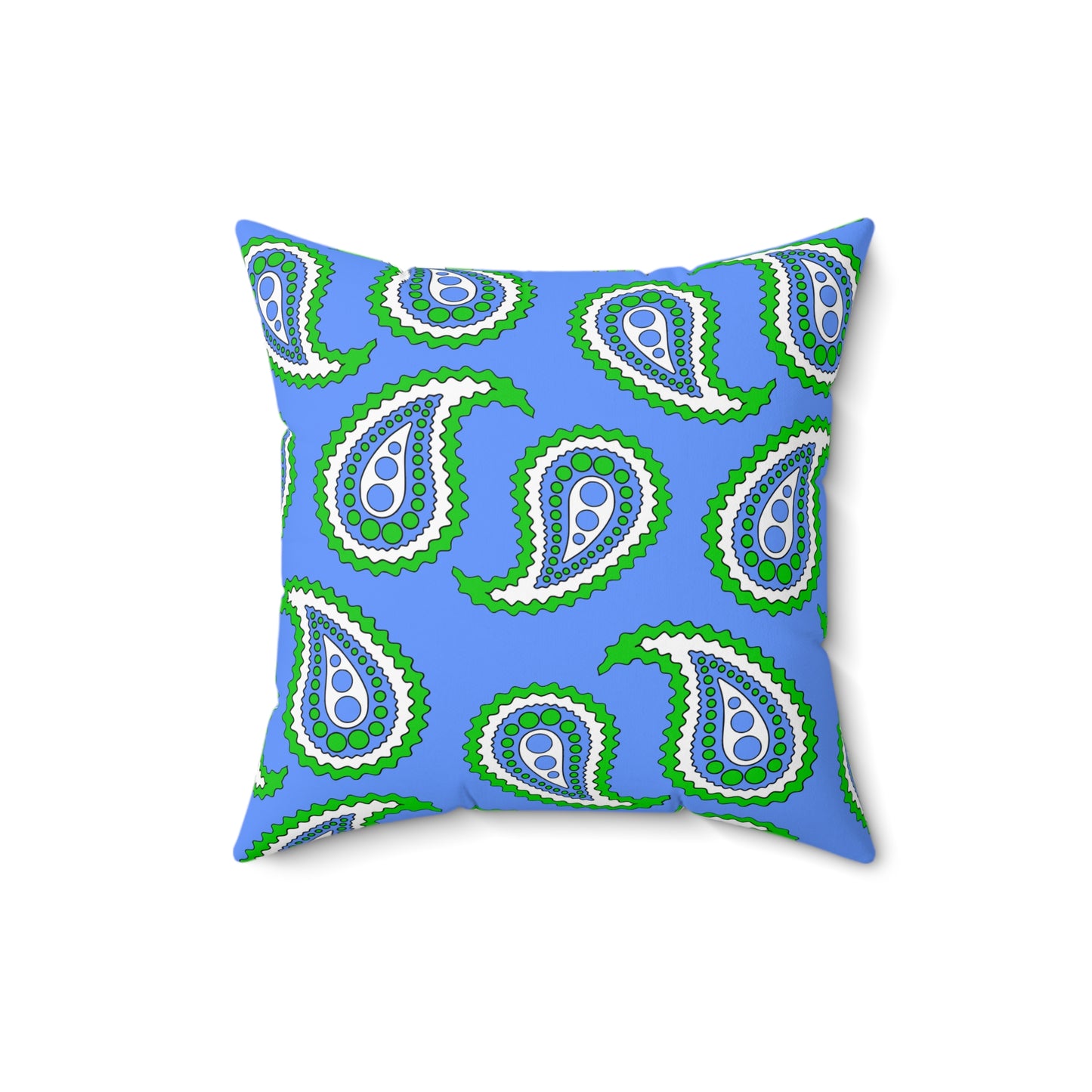 Djibouti Retro Paisley Cushion Pillow